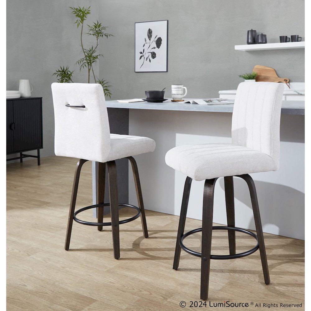 Hank 26" Fixed-Height Counter Stool - Set of 2. Picture 7