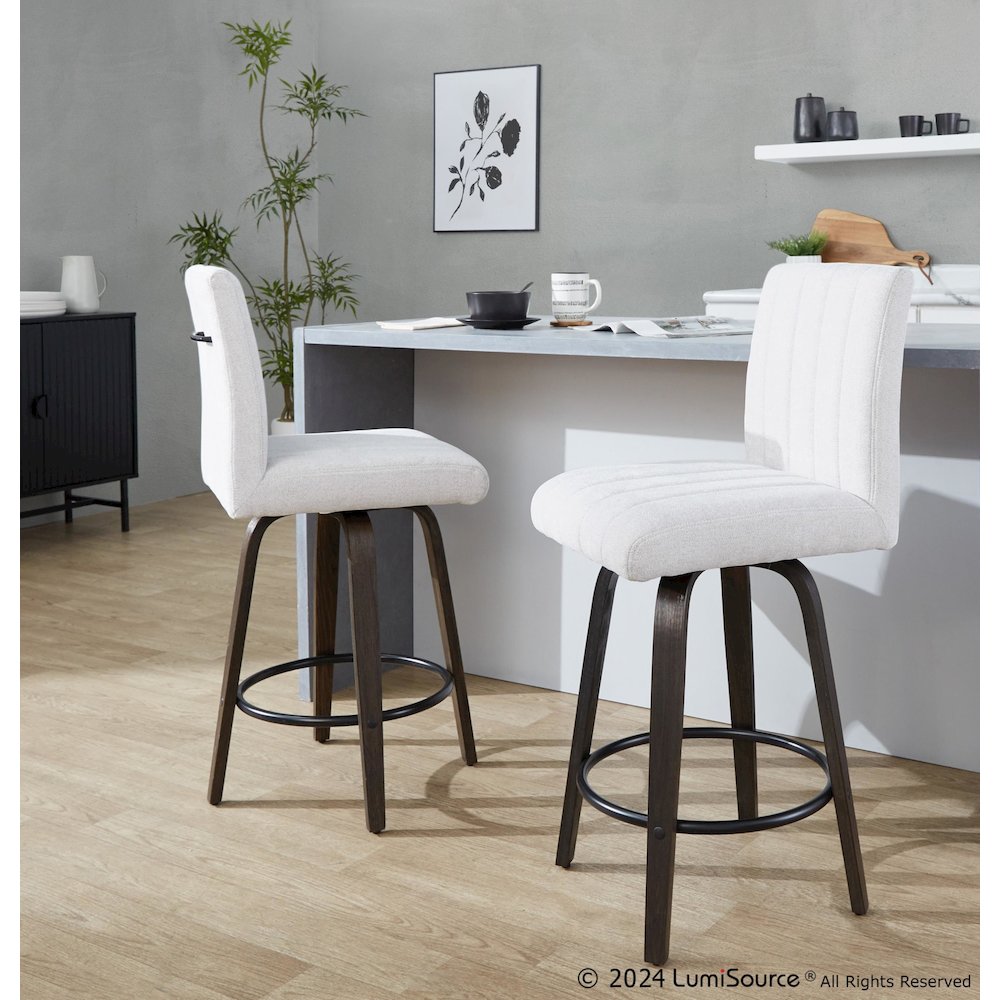 Hank 26" Fixed-Height Counter Stool - Set of 2. Picture 8
