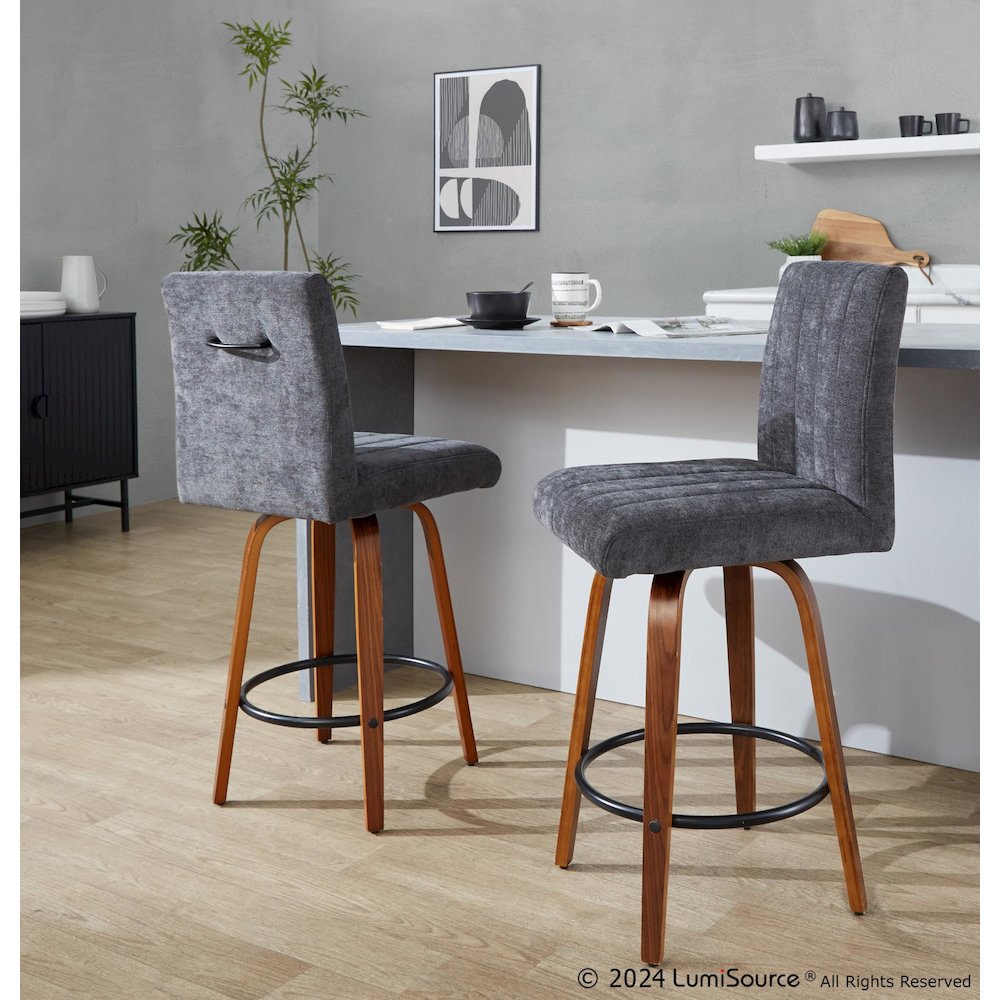 Hank 26" Fixed-Height Counter Stool - Set of 2. Picture 8