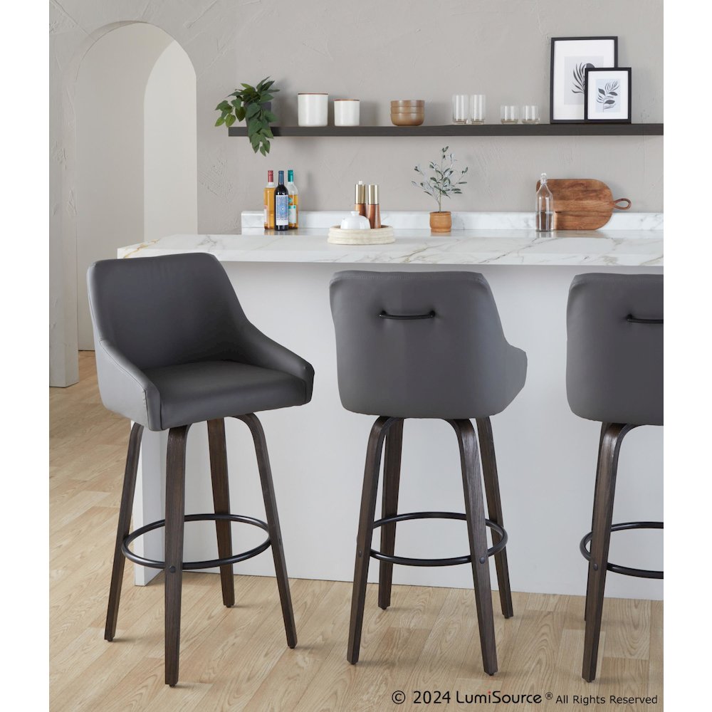 Hannah 30" Fixed-Height Barstool - Set of 2. Picture 7