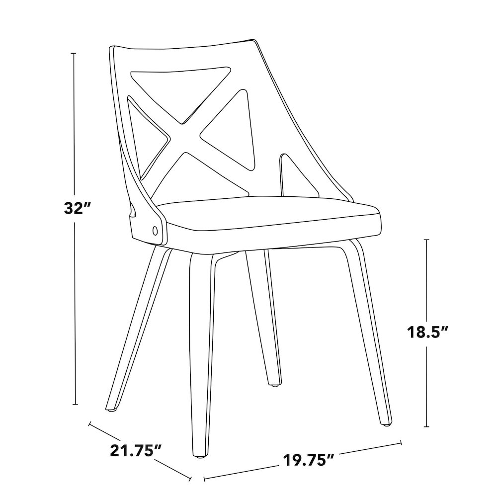 Charlotte Chair - Set of 2. Picture 9