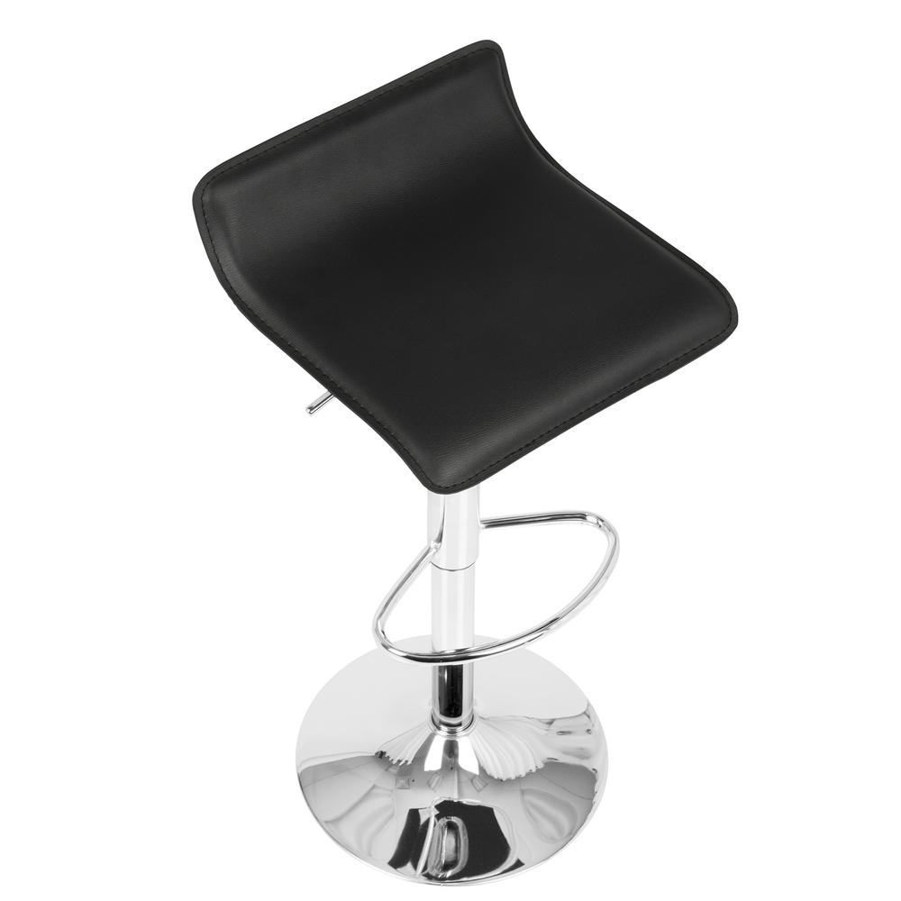 Black Ale Barstool - Set of 2. Picture 7