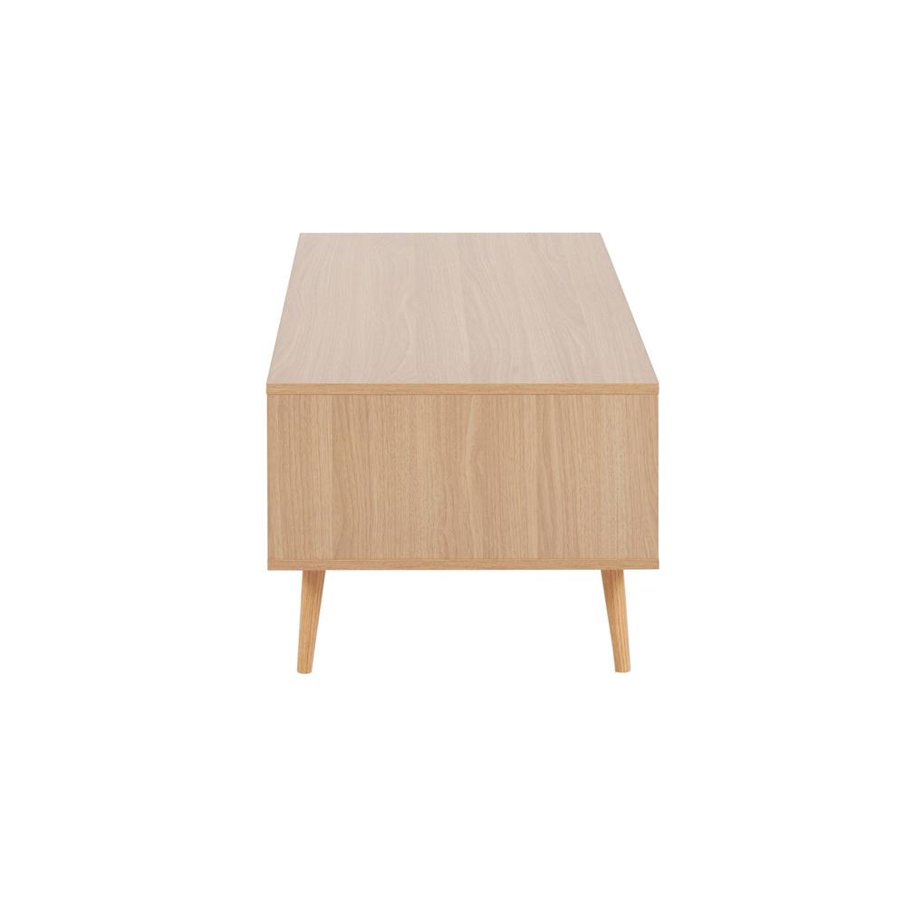 Natural Wood, White Wood Astro Coffee Table. Picture 2