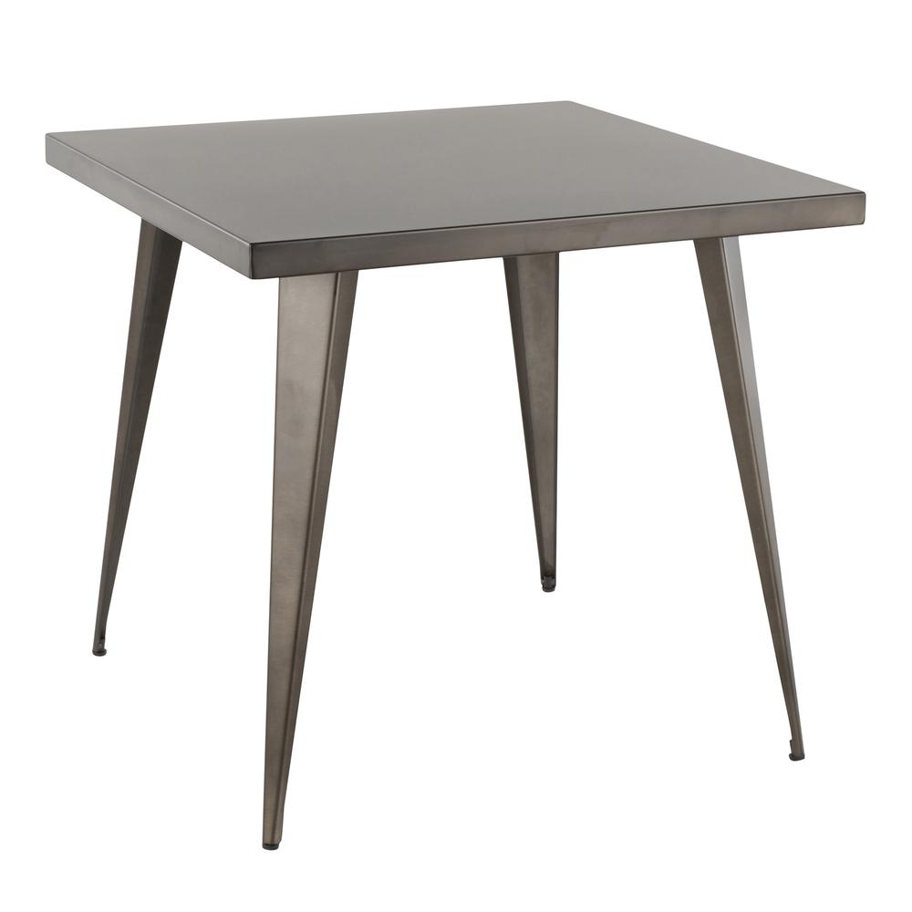 Antique Finish Austin Dinette Table. Picture 1