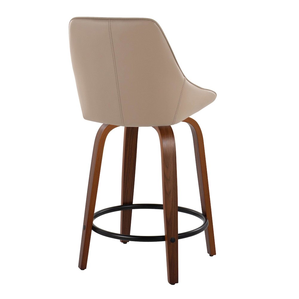 Diana 24" Fixed-Height Counter Stool - Set of 2. Picture 4