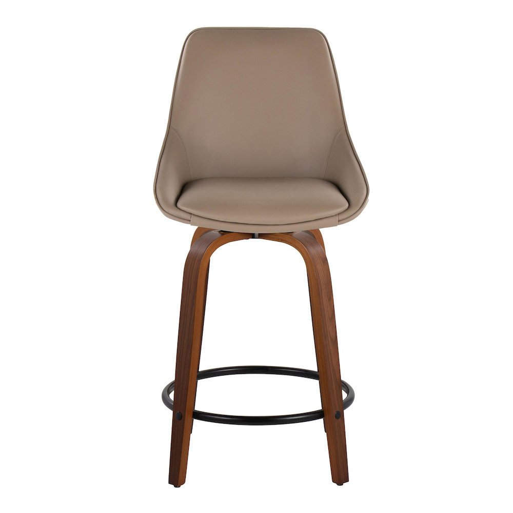 Diana 24" Fixed-Height Counter Stool - Set of 2. Picture 6