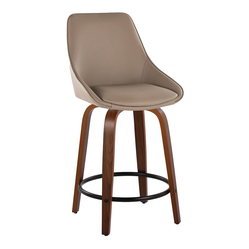 Diana 24" Fixed-Height Counter Stool - Set of 2. Picture 2