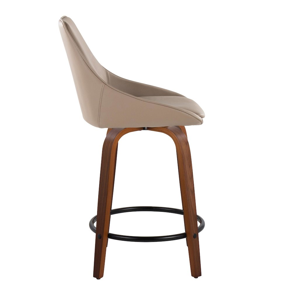 Diana 24" Fixed-Height Counter Stool - Set of 2. Picture 3