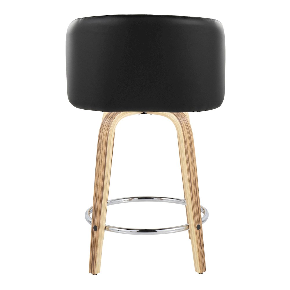 Fran 24" Fixed-Height Counter Stool - Set of 2. Picture 5