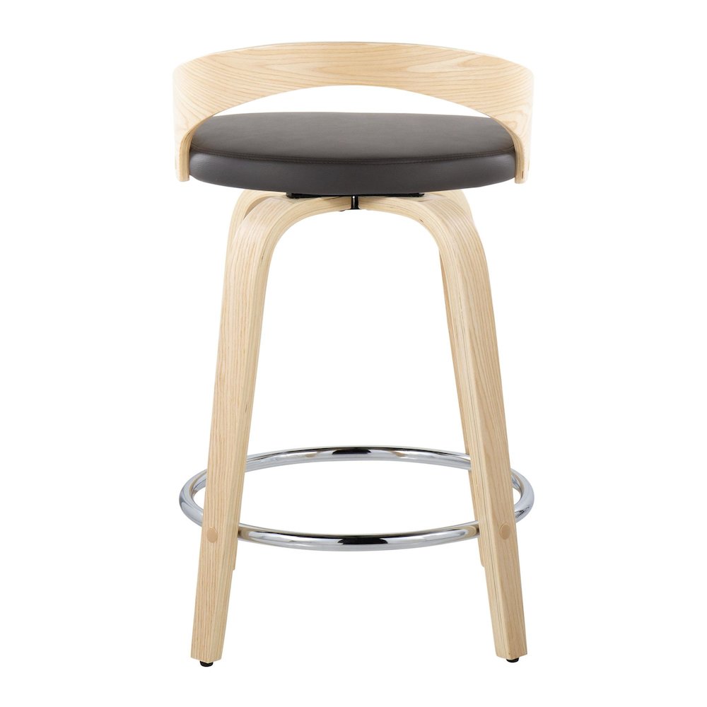 Grotto 24" Fixed-Height Counter Stool - Set of 2. Picture 5