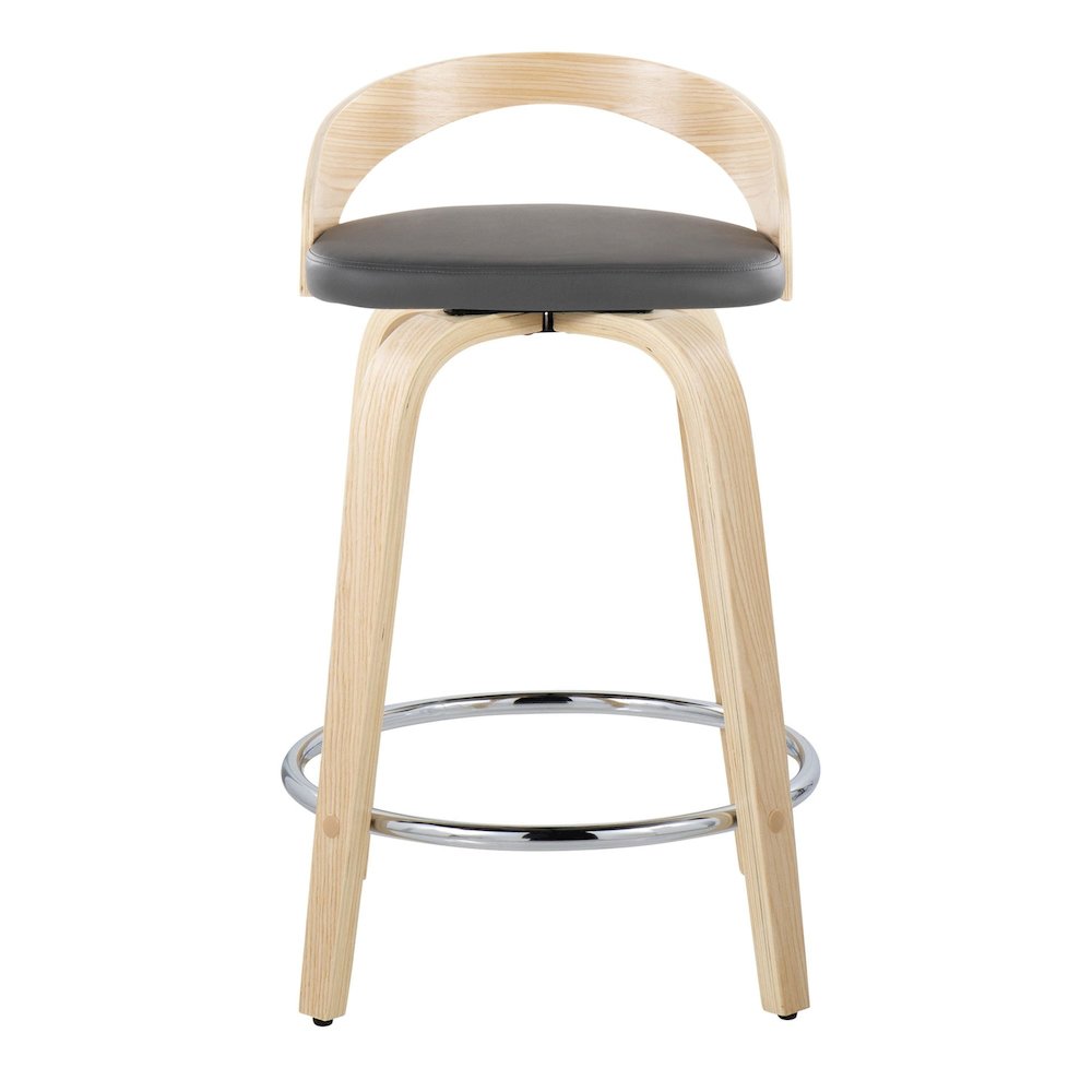 Grotto 24" Fixed-Height Counter Stool - Set of 2. Picture 6