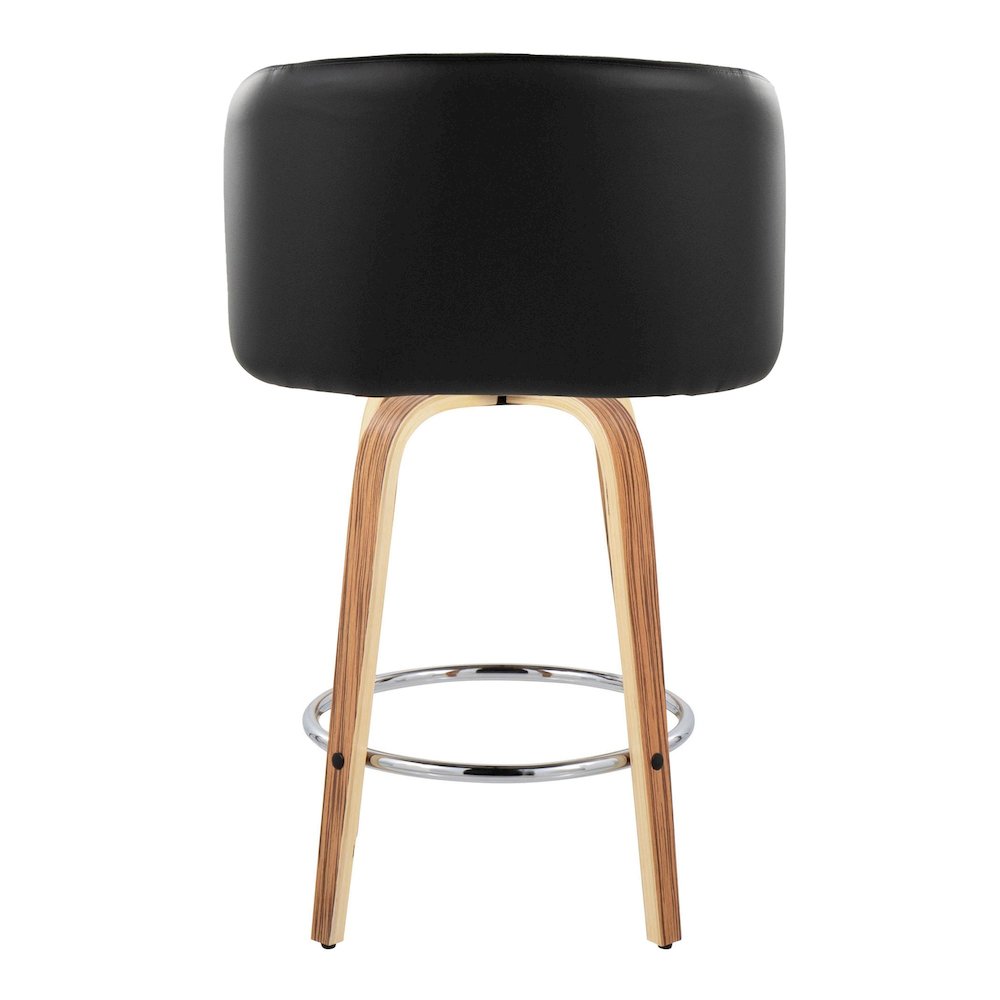 Fran 25" Fixed-Height Counter Stool - Set of 2. Picture 5