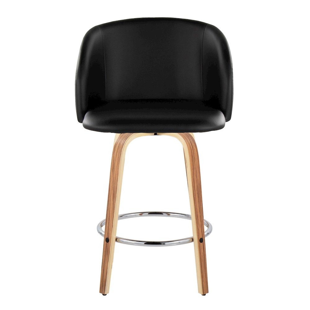 Fran 25" Fixed-Height Counter Stool - Set of 2. Picture 6