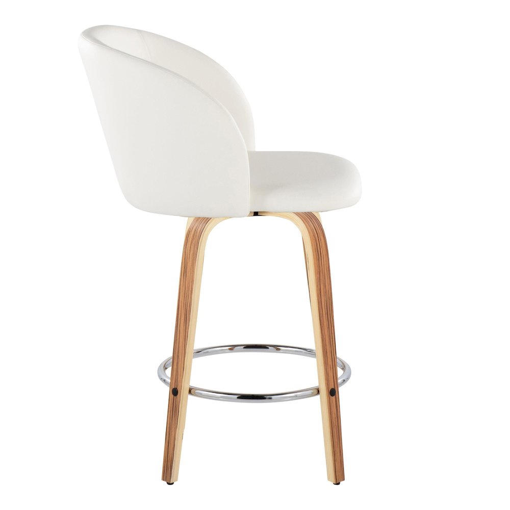 Fran 25" Fixed-Height Counter Stool - Set of 2. Picture 3