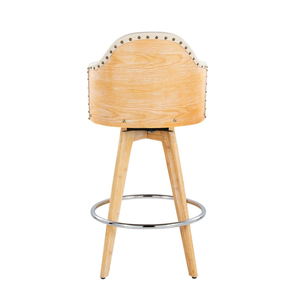 Ahoy 26" Fixed-Height Counter Stool - Set of 2. Picture 5