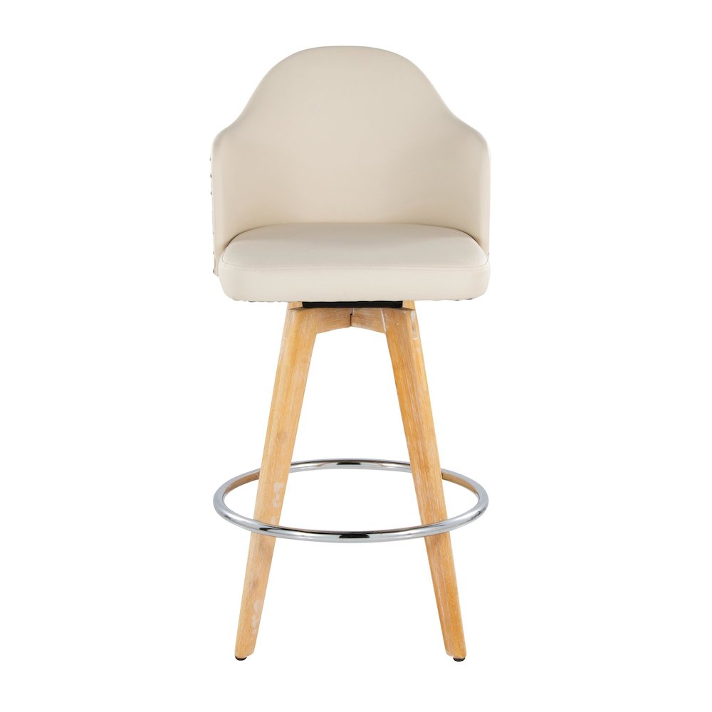 Ahoy 26" Fixed-Height Counter Stool - Set of 2. Picture 6