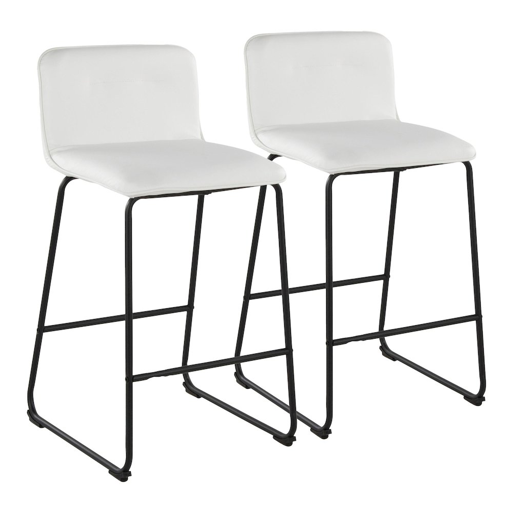 Casper 26" Fixed-Height Counter Stool - Set of 2. Picture 1