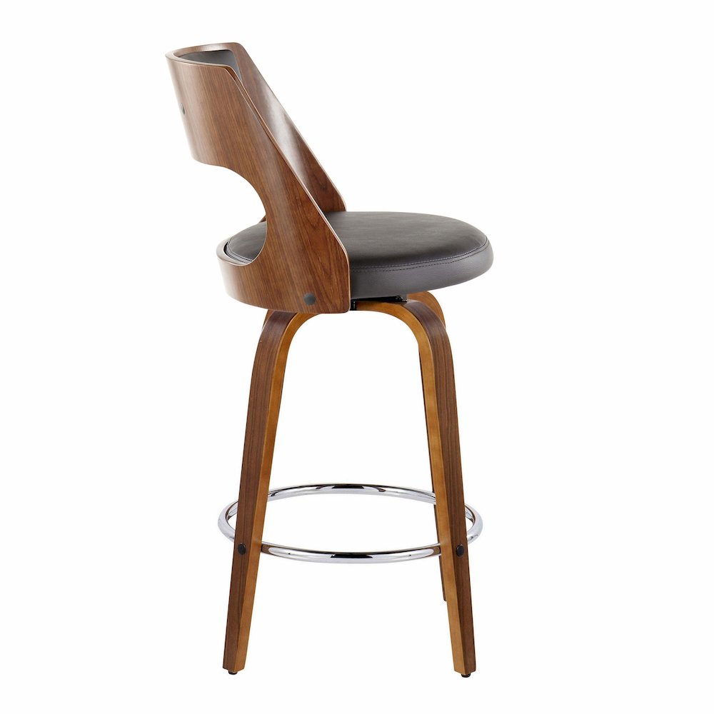 Cecina 26'' Fixed-Height Counter Stool - Set of 2. Picture 3
