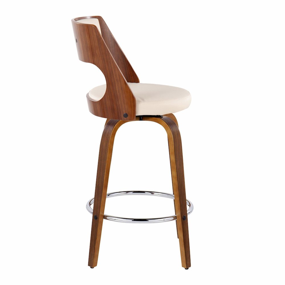 Cecina 26'' Fixed-Height Counter Stool - Set of 2. Picture 3