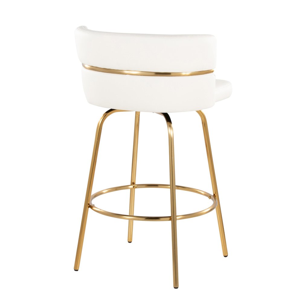 Cinch Claire 26" Fixed-Height Counter Stool - Set of 2. Picture 4