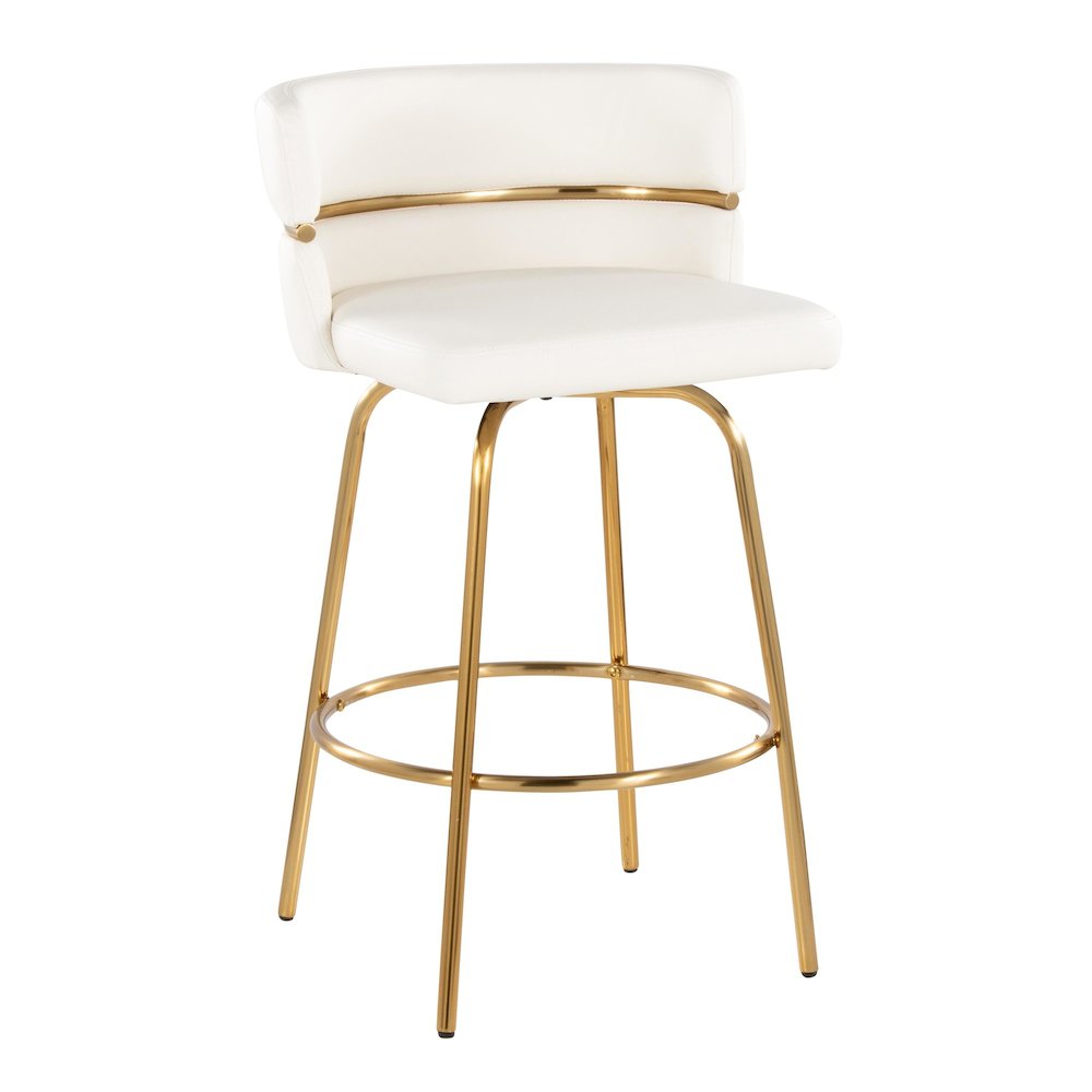 Cinch Claire 26" Fixed-Height Counter Stool - Set of 2. Picture 2