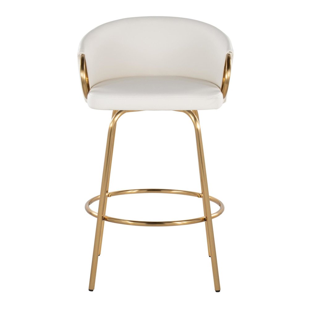 Claire 26" Fixed-Height Counter Stool - Set of 2. Picture 6