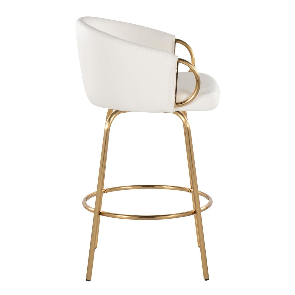 Claire 26" Fixed-Height Counter Stool - Set of 2. Picture 3