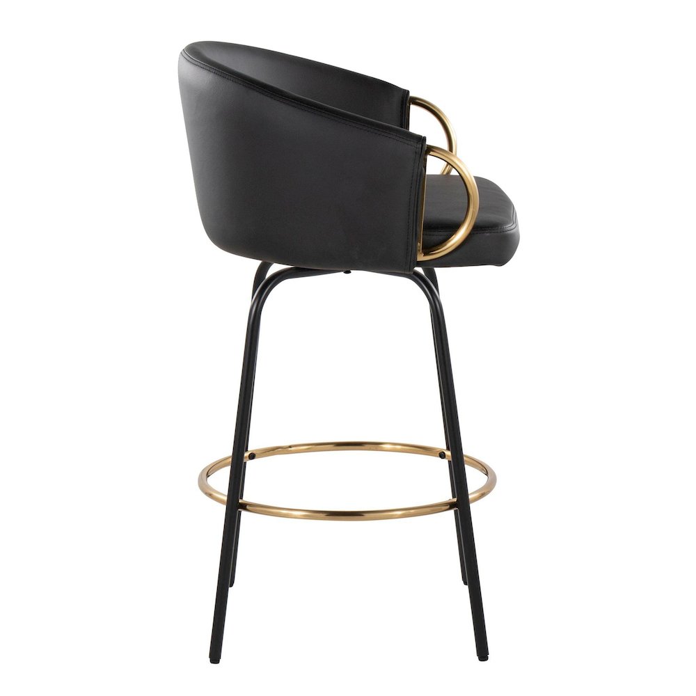 Claire 26" Fixed-Height Counter Stool - Set of 2. Picture 3