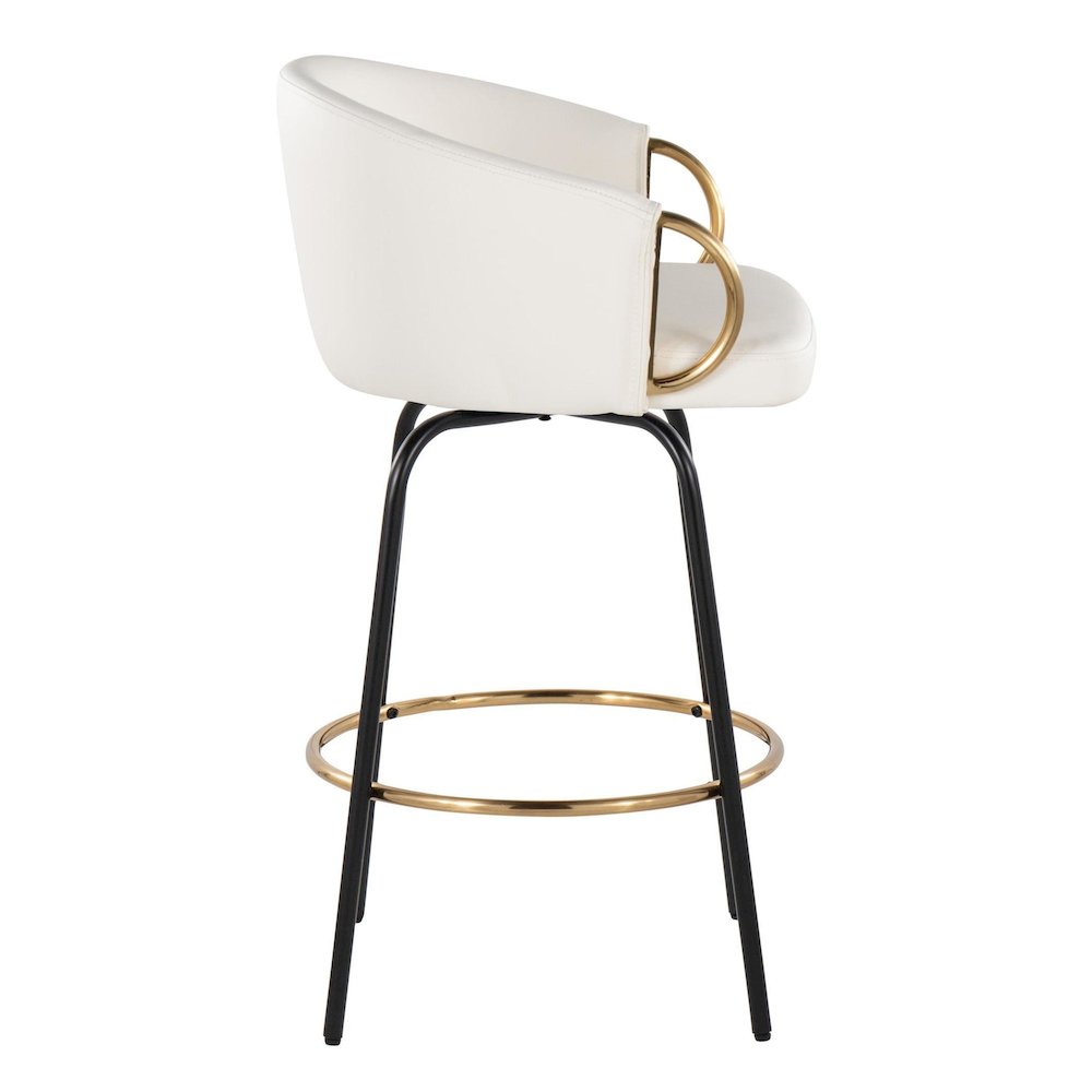 Claire 26" Fixed-Height Counter Stool - Set of 2. Picture 3