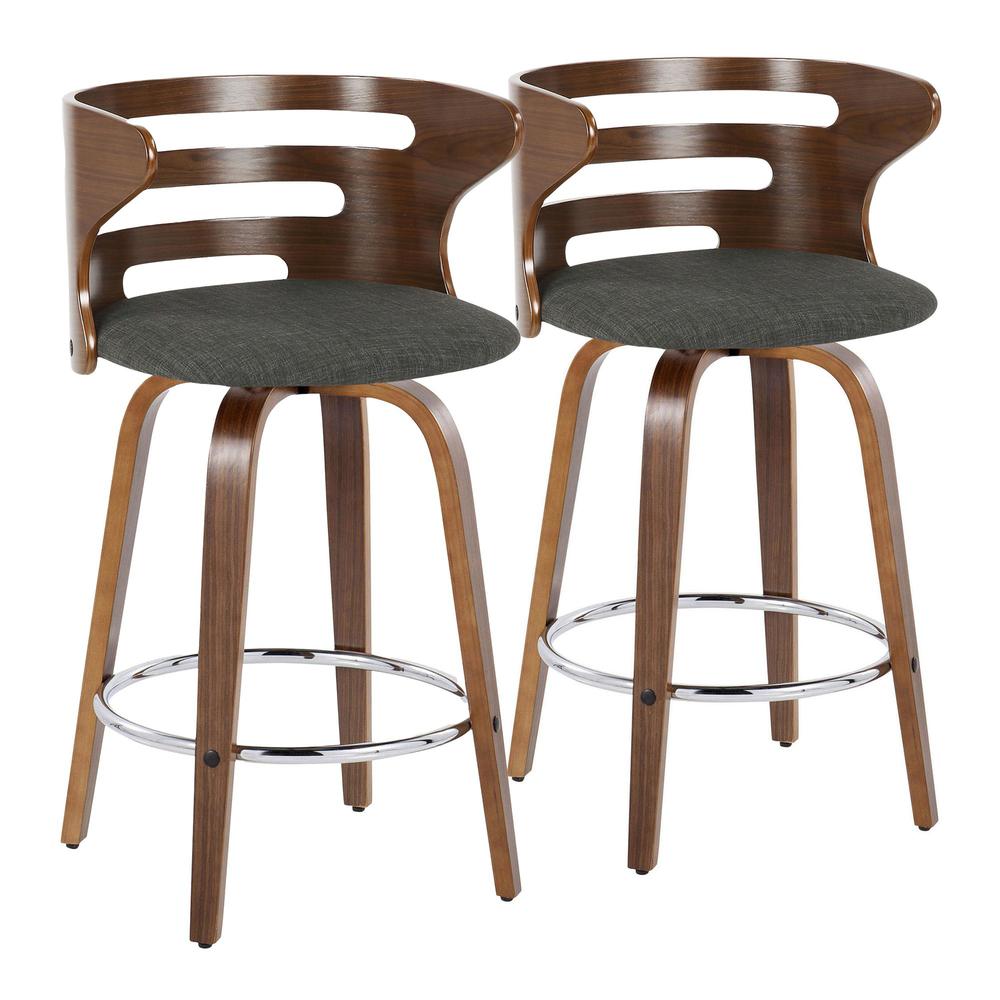 Multi Cosini 26" Fixed-Height Counter Stool - Set of 2. Picture 1