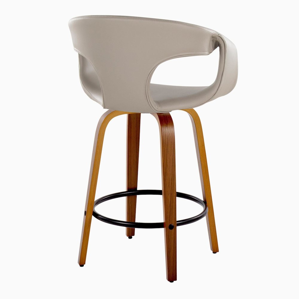 Curva 26" Fixed-Height Counter Stool - Set of 2. Picture 4