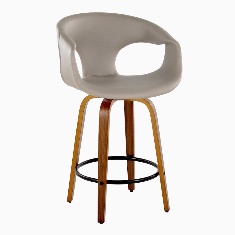 Curva 26" Fixed-Height Counter Stool - Set of 2. Picture 2