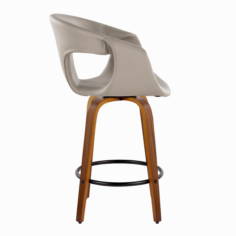 Curva 26" Fixed-Height Counter Stool - Set of 2. Picture 3