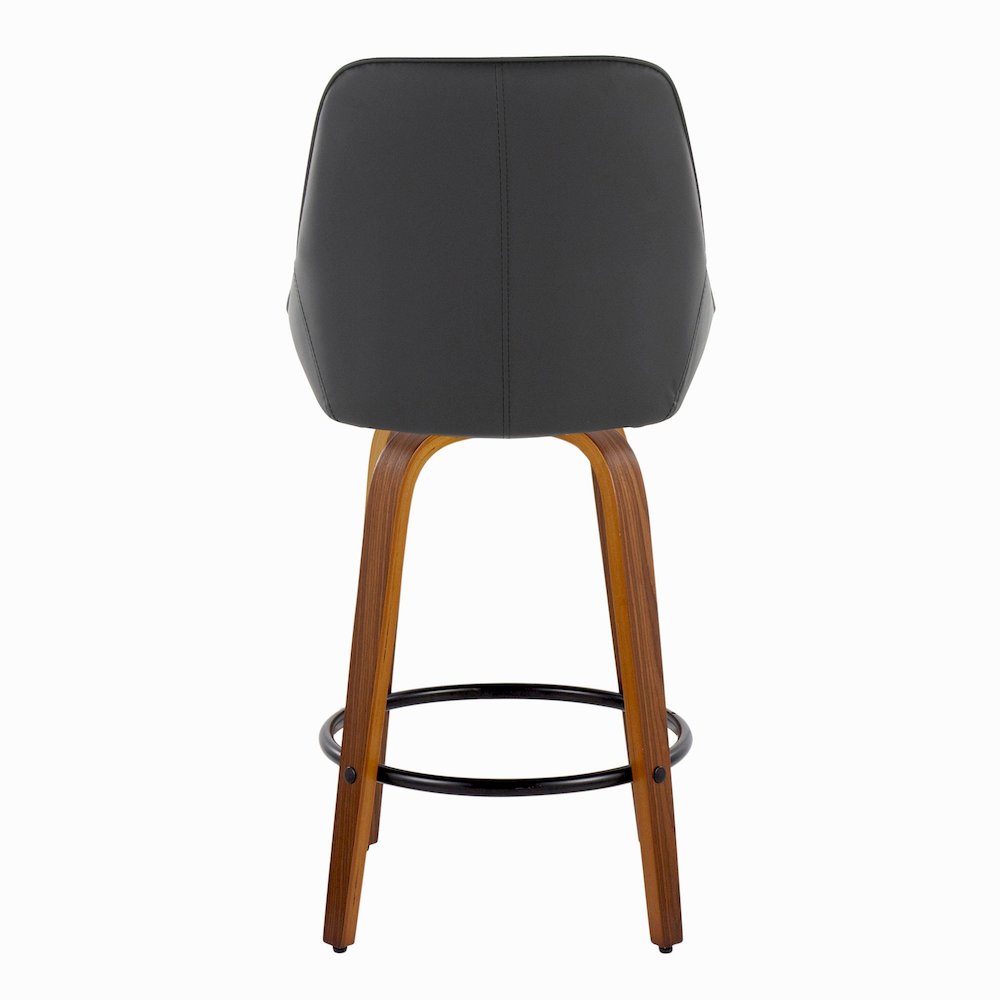 Diana 26" Fixed-Height Counter Stool - Set of 2. Picture 5