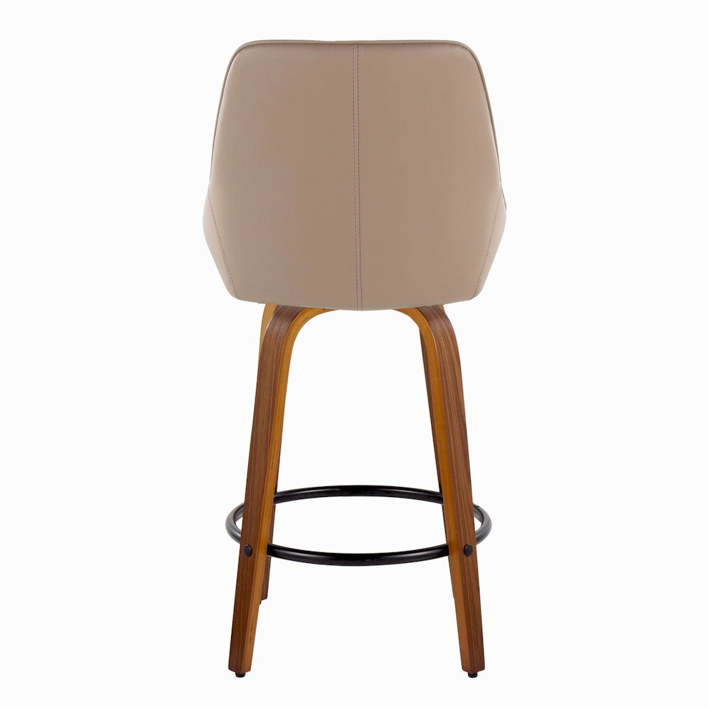 Diana 26" Fixed-Height Counter Stool - Set of 2. Picture 5