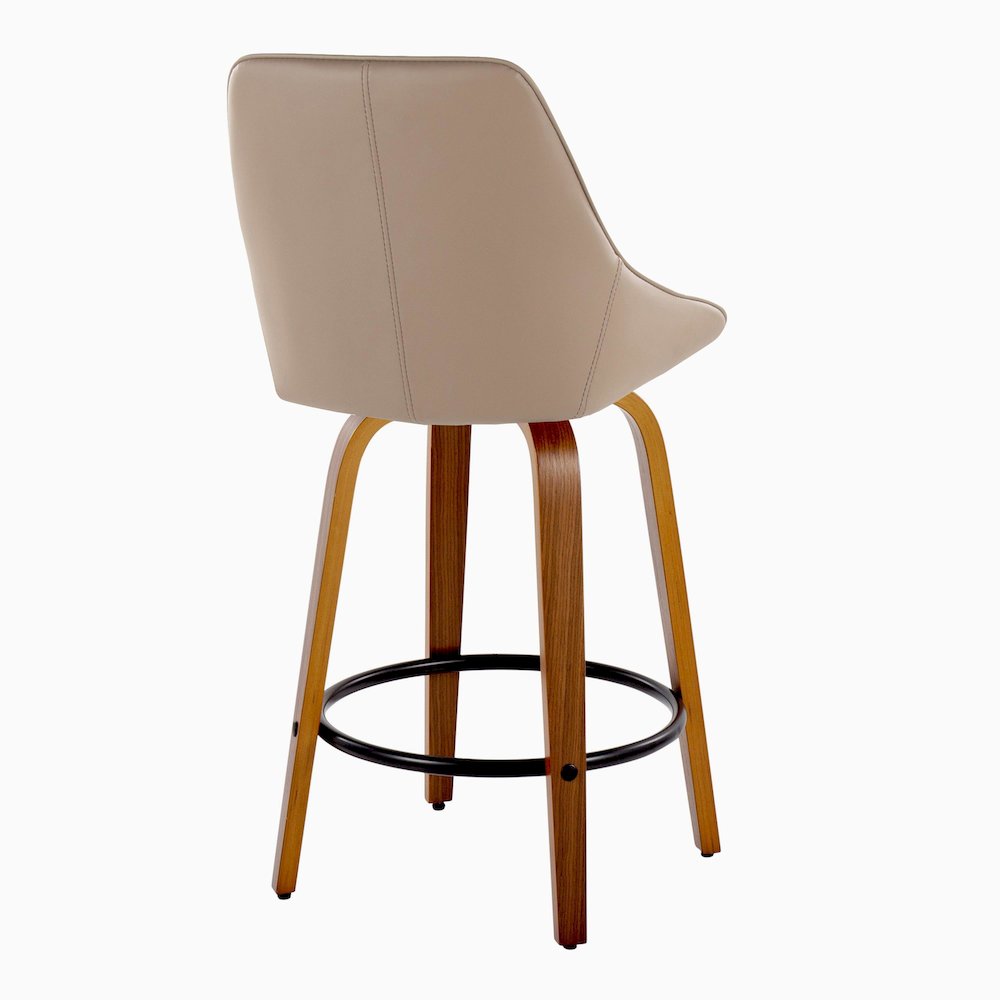 Diana 26" Fixed-Height Counter Stool - Set of 2. Picture 4