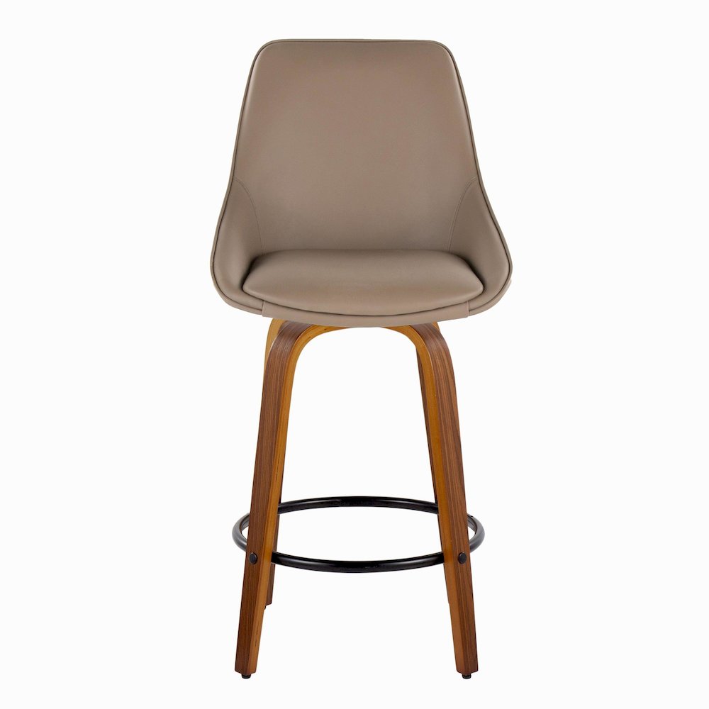 Diana 26" Fixed-Height Counter Stool - Set of 2. Picture 6