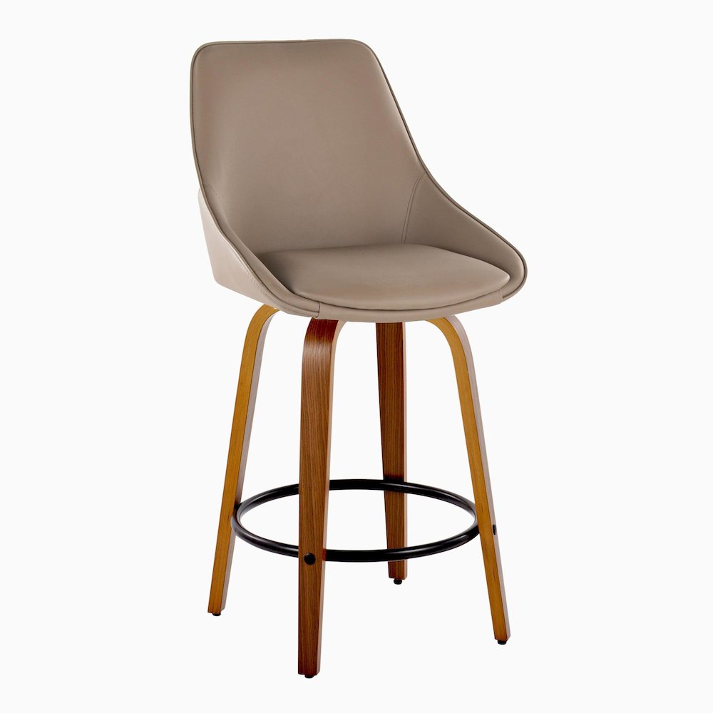 Diana 26" Fixed-Height Counter Stool - Set of 2. Picture 2