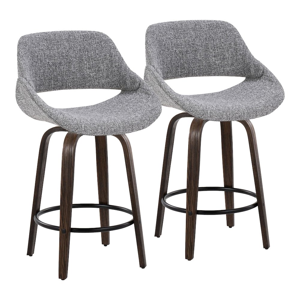 Fabrico 26" Fixed-Height Counter Stool - Set of 2. Picture 1