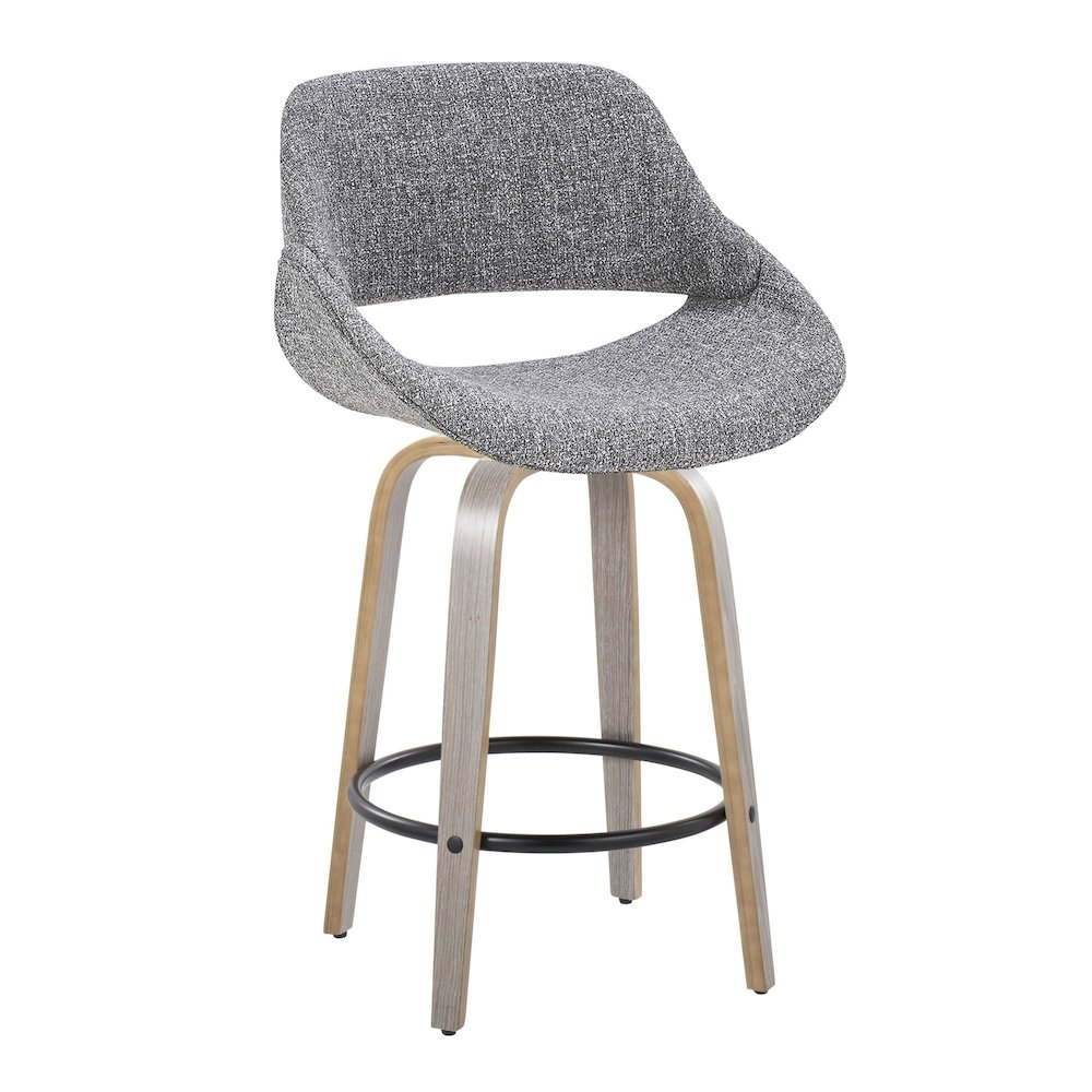 Fabrico 26" Fixed-Height Counter Stool - Set of 2. Picture 2