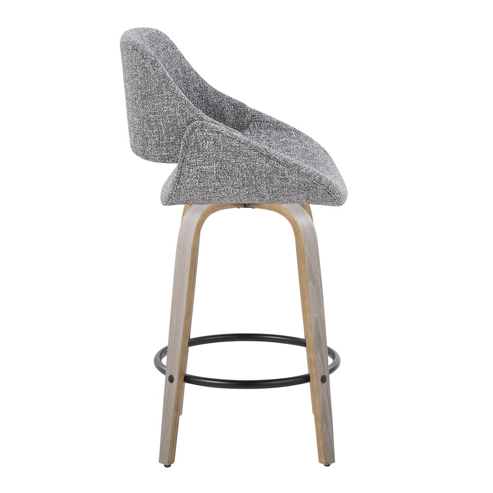 Fabrico 26" Fixed-Height Counter Stool - Set of 2. Picture 3