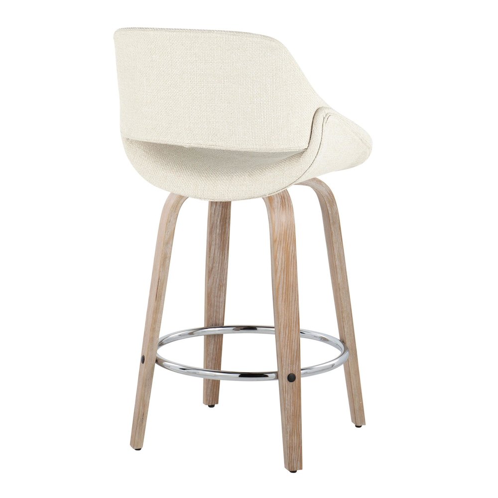 Fabrico 26" Fixed-Height Counter Stool - Set of 2. Picture 4