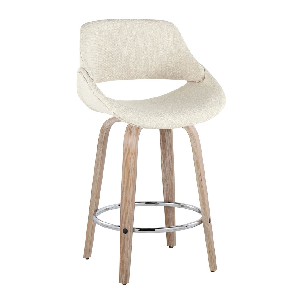 Fabrico 26" Fixed-Height Counter Stool - Set of 2. Picture 2