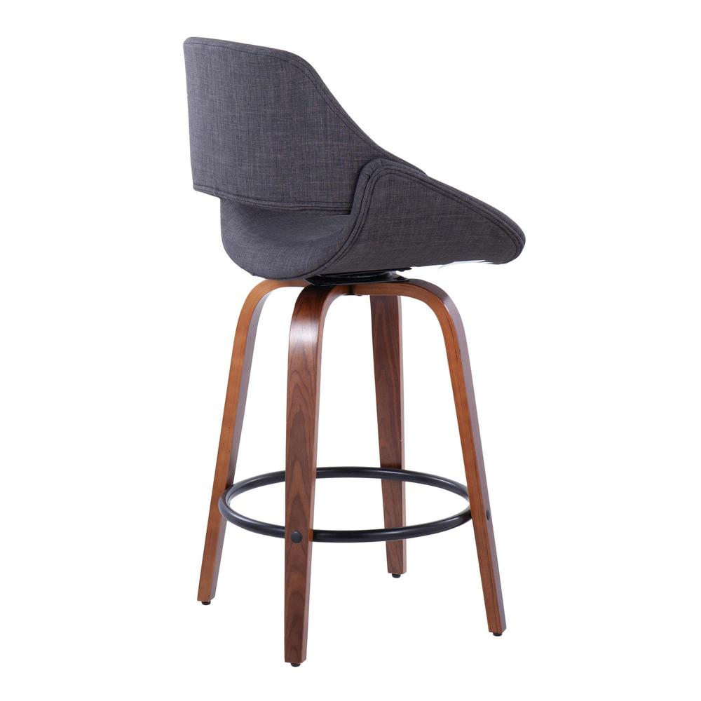 Multi Fabrico 26" Fixed-Height Counter Stool - Set of 2. Picture 4
