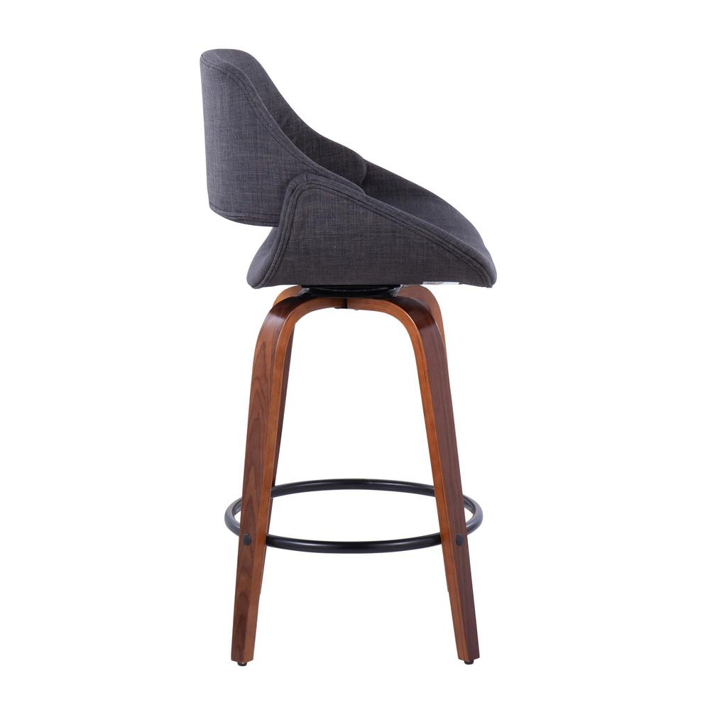 Multi Fabrico 26" Fixed-Height Counter Stool - Set of 2. Picture 3