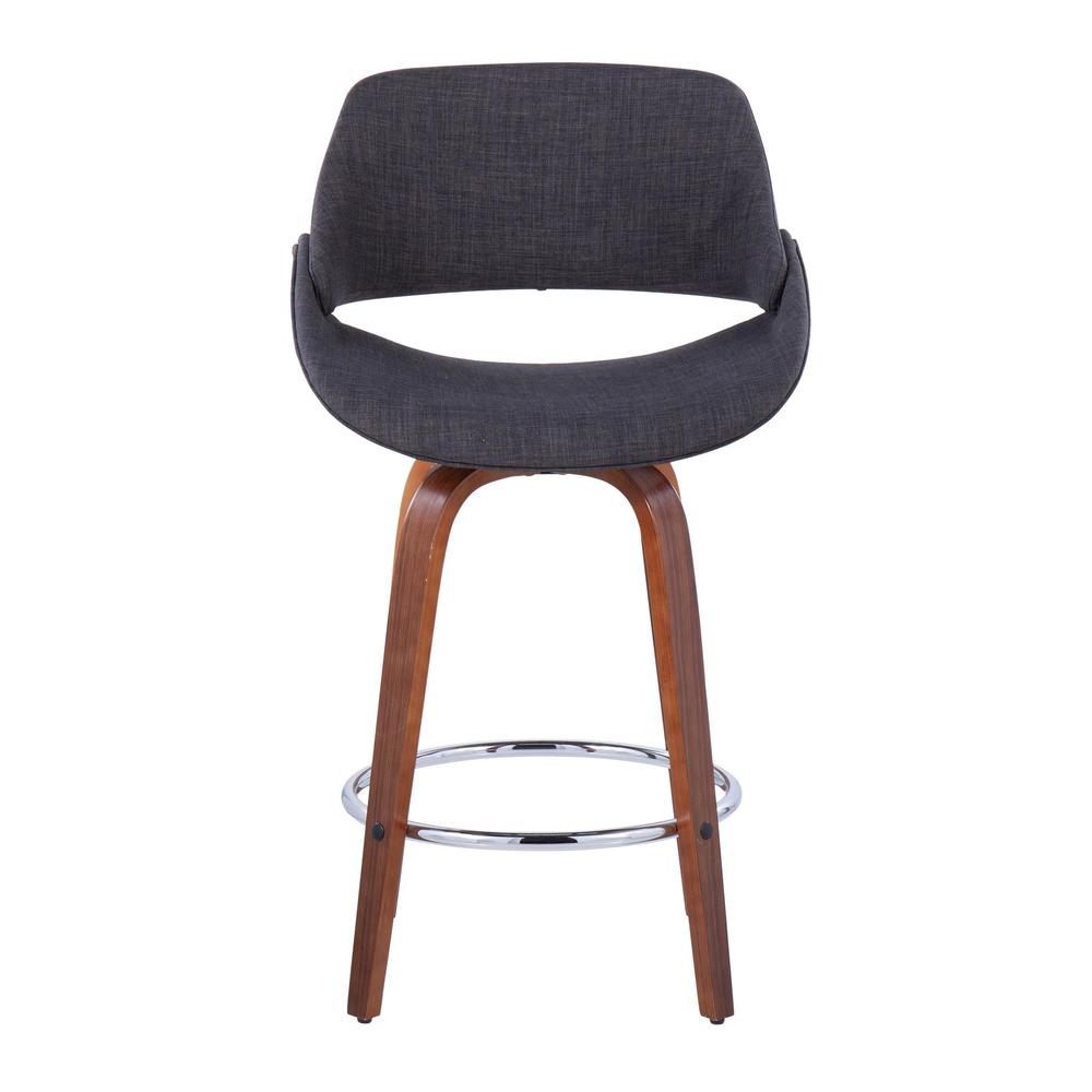 Multi Fabrico 26" Fixed-Height Counter Stool - Set of 2. Picture 6