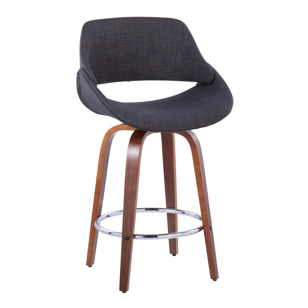Multi Fabrico 26" Fixed-Height Counter Stool - Set of 2. Picture 2