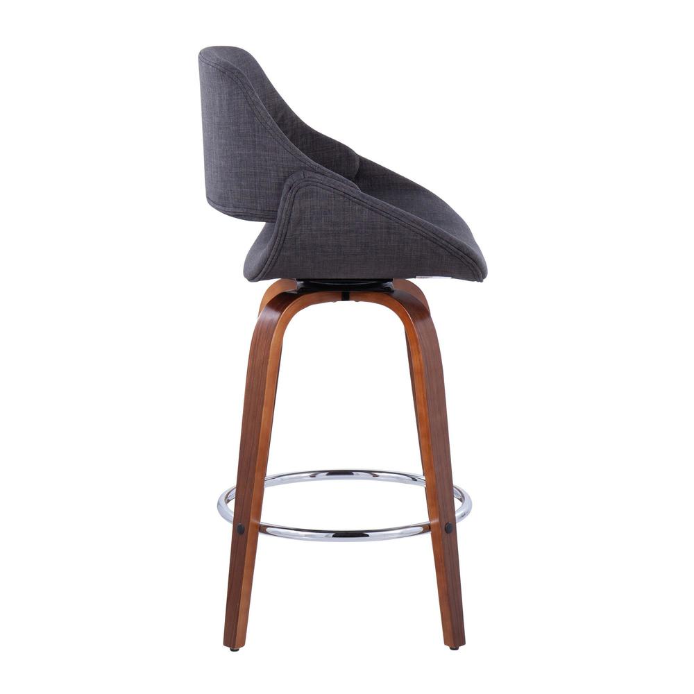 Multi Fabrico 26" Fixed-Height Counter Stool - Set of 2. Picture 3