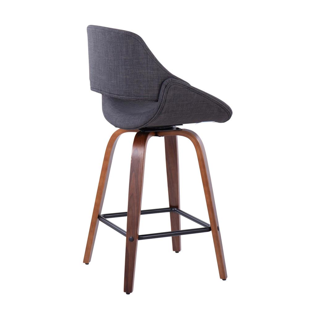 Multi Fabrico 26" Fixed-Height Counter Stool - Set of 2. Picture 4
