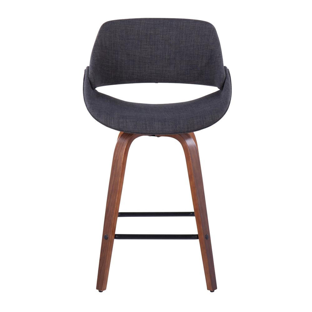 Multi Fabrico 26" Fixed-Height Counter Stool - Set of 2. Picture 6